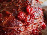 Cherry Glazed Ham (With Step By Step Photos)