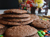 Chocolate Brownie m&m’s Cookies