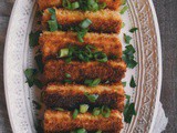 Crispy Tofu Steaks with Spicy Dipping Sauce