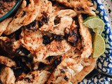 Cuban Chicken Strips and Vegetable Chutney