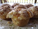 ~ Fresh Peach Muffins ~