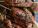Grilled Lobster Tails and Sweet Tea