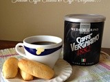 Italian Coffee Cookies featuring Caffè Vergnano