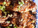 Oven Fried Chicken with Sweet and Spicy Sauce