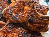 Pork Loin Chops with Molasses bbq Sauce