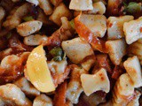 Potato Gnocchi with Red Anchovy Sauce