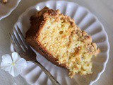 Rhubarb Coffee Crumb Cake
