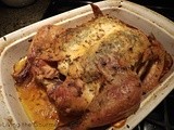Roast Chicken with Garlic and Parsley Stuffing