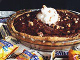 Snickers Brownie Pie