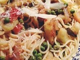 Spaghetti with Fresh Zucchini