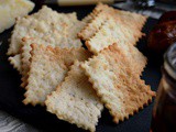 Spiced Wine and Cheese Crackers