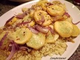 ~ Yellow Squash with Fragrant Rice ~