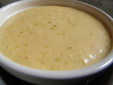 A Tropical Pudding for Tropical Weather - Mango, Lime and Coconut Pudding