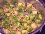 Caramelized Brussels Sprouts with Onion