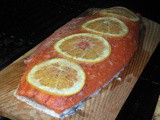 Citrus Cedar Plank Salmon
