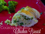Couscous Stuffed Chicken Breast #SecretRecipeClub