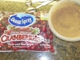 Cranberry Bundt Cake with Gingerbread Glaze #cic