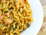 Easy Weeknight Pasta with Shrimp #PirateOs