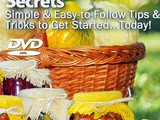 Home Canning & Food Preservation Secrets dvd #HowToCanFoodAtHome