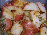 Super Easy Roasted Parsley Red Potatoes