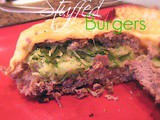 Zucchini Stuffed Burgers on the Grill #summergrilling