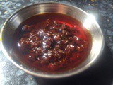 Nam prig pow recipe. Thai red chilli paste