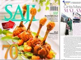 3rd Blogoversary & Featured in Saji, June 2012