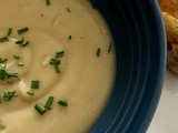 Caramelised parsnip soup