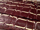 Chocolate Ganache topped 3-2-1 Tray Bake