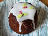 Christmas Cake for one – vegan recipe