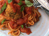 Five Ingredient Vegetarian Caprese ‘meatballs’