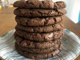 Perfect Double Chocolate Cookies