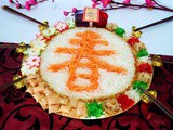 Chinese Spring Festival Jellyfish Yu Sheng ( 中国春节海蜇捞鱼生 )