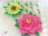 Creative 3D Jelly Art, Beautiful Edible Flowers To Impress