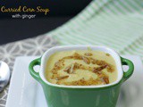 Curried Corn Soup with Ginger