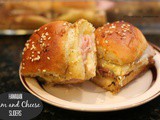 Hawaiian Roll Ham and Cheese Sliders- a.k.a. Crack Sandwiches