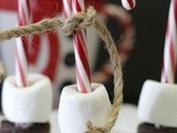 Hot  Chocolate on a Peppermint Stick