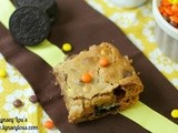 Reeses, Peanut Butter Cup, Oreo Blondies
