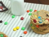 Soft Giant  m&m Cookies