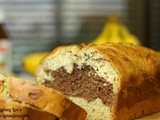 Src: Banana Bread with Nutella Swirl