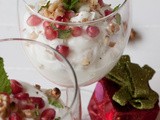 Griekse yoghurt met granaatappel & walnoten