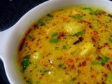 Dahi Wali Arbi (Yogurt Colacasia / taro root curry)