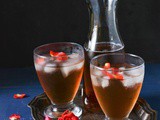How To Make Fresh Rose Syrup ,Gulab ka sharbat