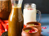 How to make Thandai, Kesariya Thandai Concentrate