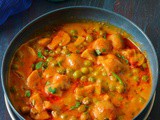 Matar Mushroom Curry, Dhingri Matar Recipe