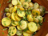Authentic French Potato Salad - Recipe Without Mayonnaise (à la Parisienne)