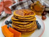 Cottage Cheese Pancakes with Pumpkin