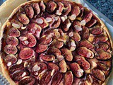 French Fig Tart with Almonds and Honey