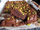 Gluten-Free Chocolate Pistachio Brownies