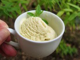 Lemon Verbena Ice Cream (Glace à la verveine)